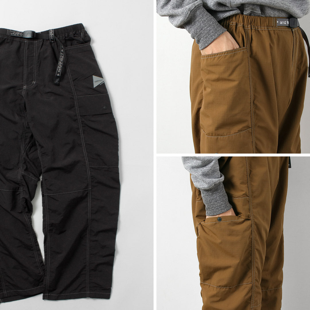 AND WANDER / GRAMICCI Collaboration Ripstop Voyager Pants