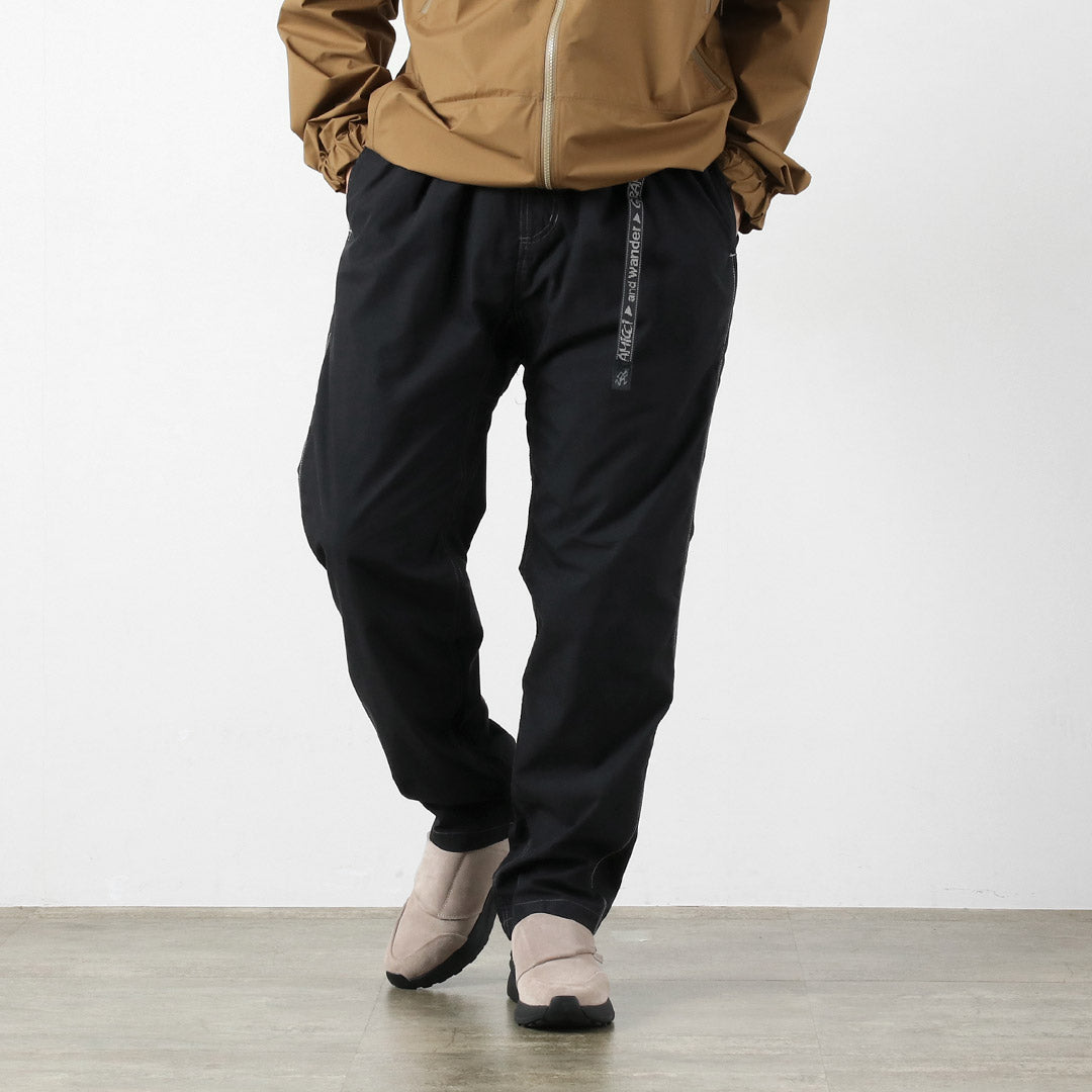 AND WANDER / GRAMICCI Collaboration Cotton Nylon Climbing Pants