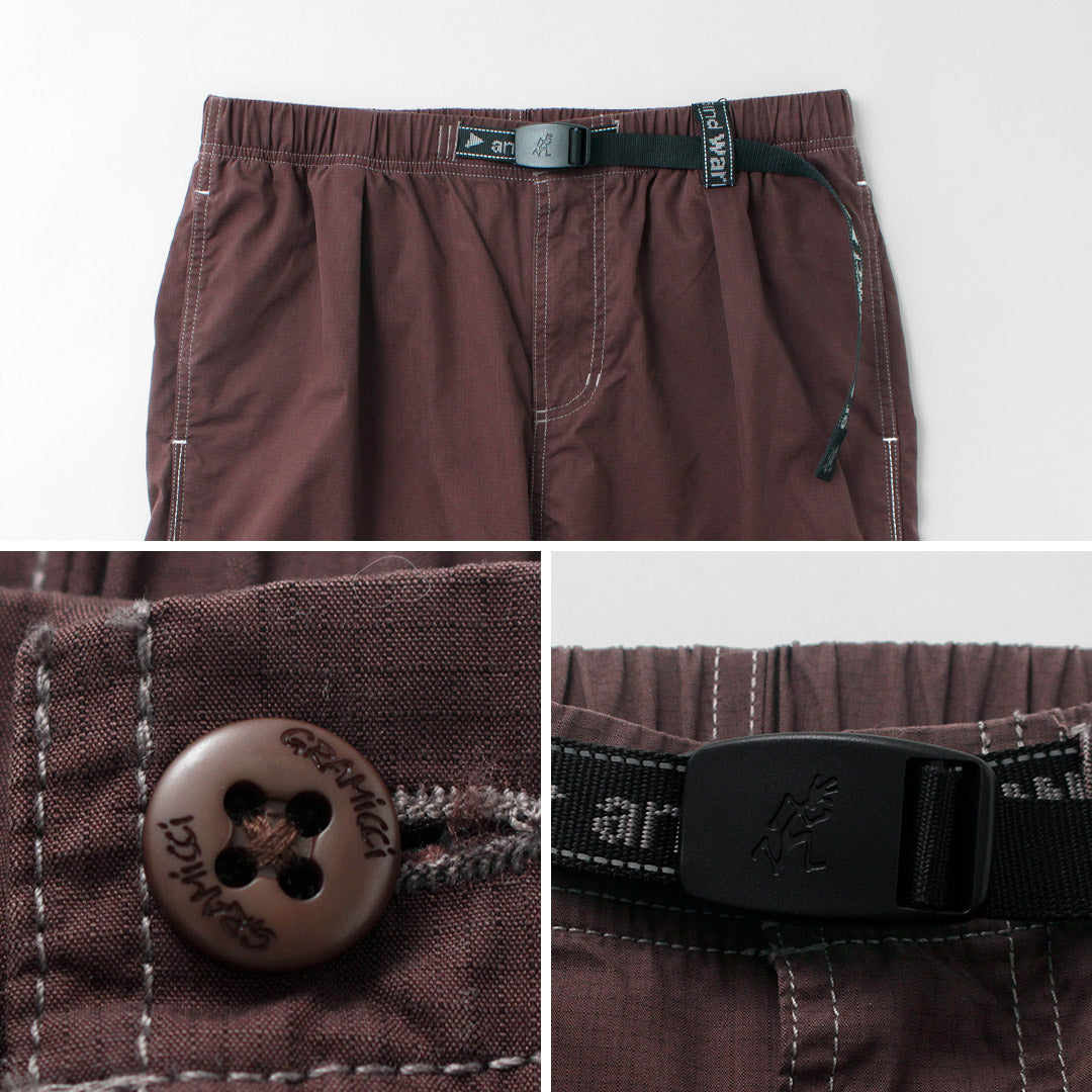 AND WANDER / GRAMICCI Collaboration Cotton Nylon Climbing Pants