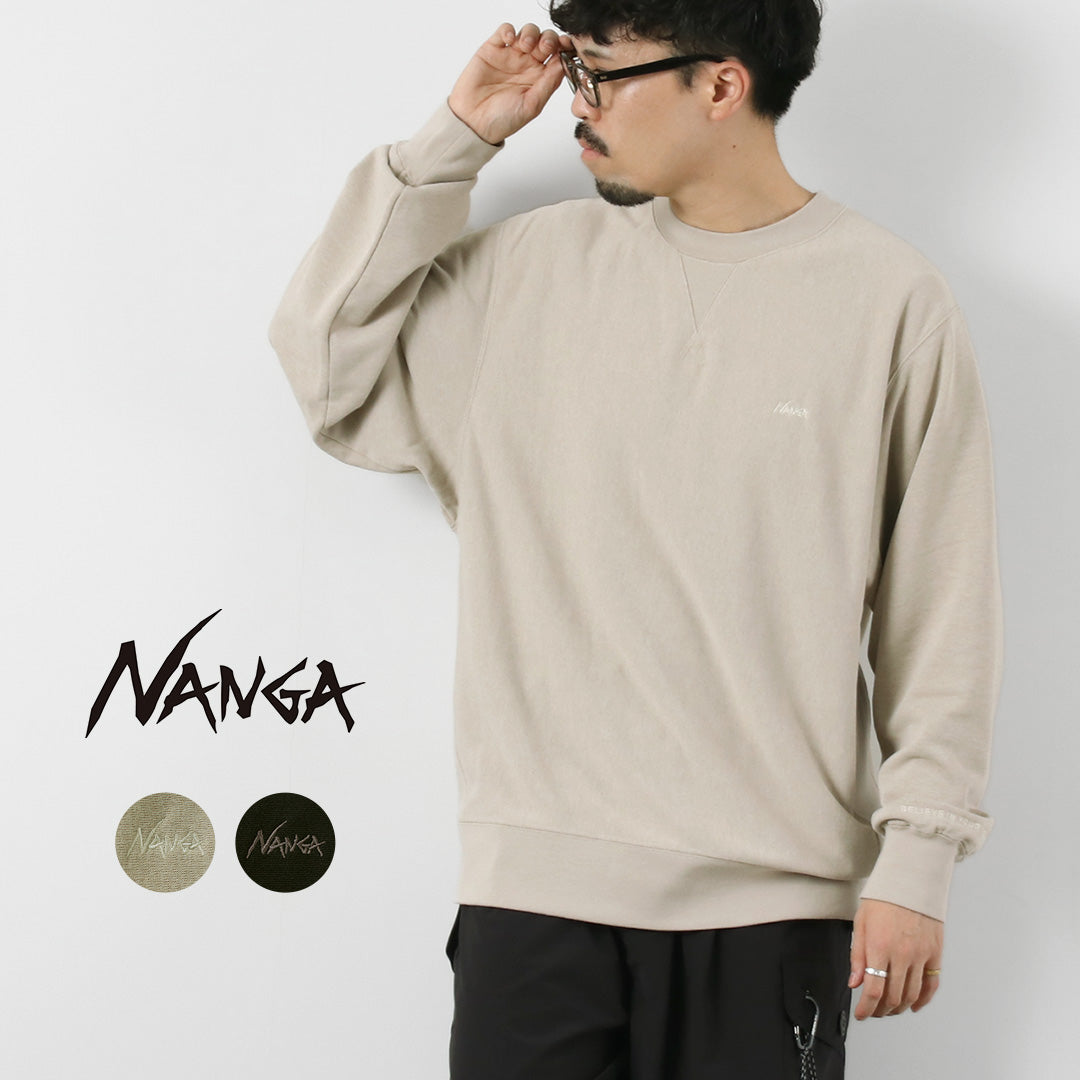 NANGA / Sweat-shirt Dry Mix Terry Crew