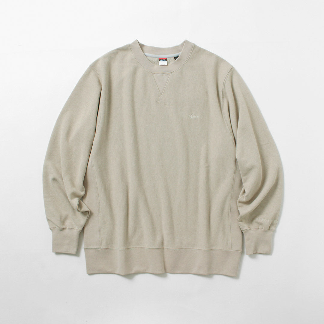 NANGA / Dry Mix Terry Crew Sweatshirt