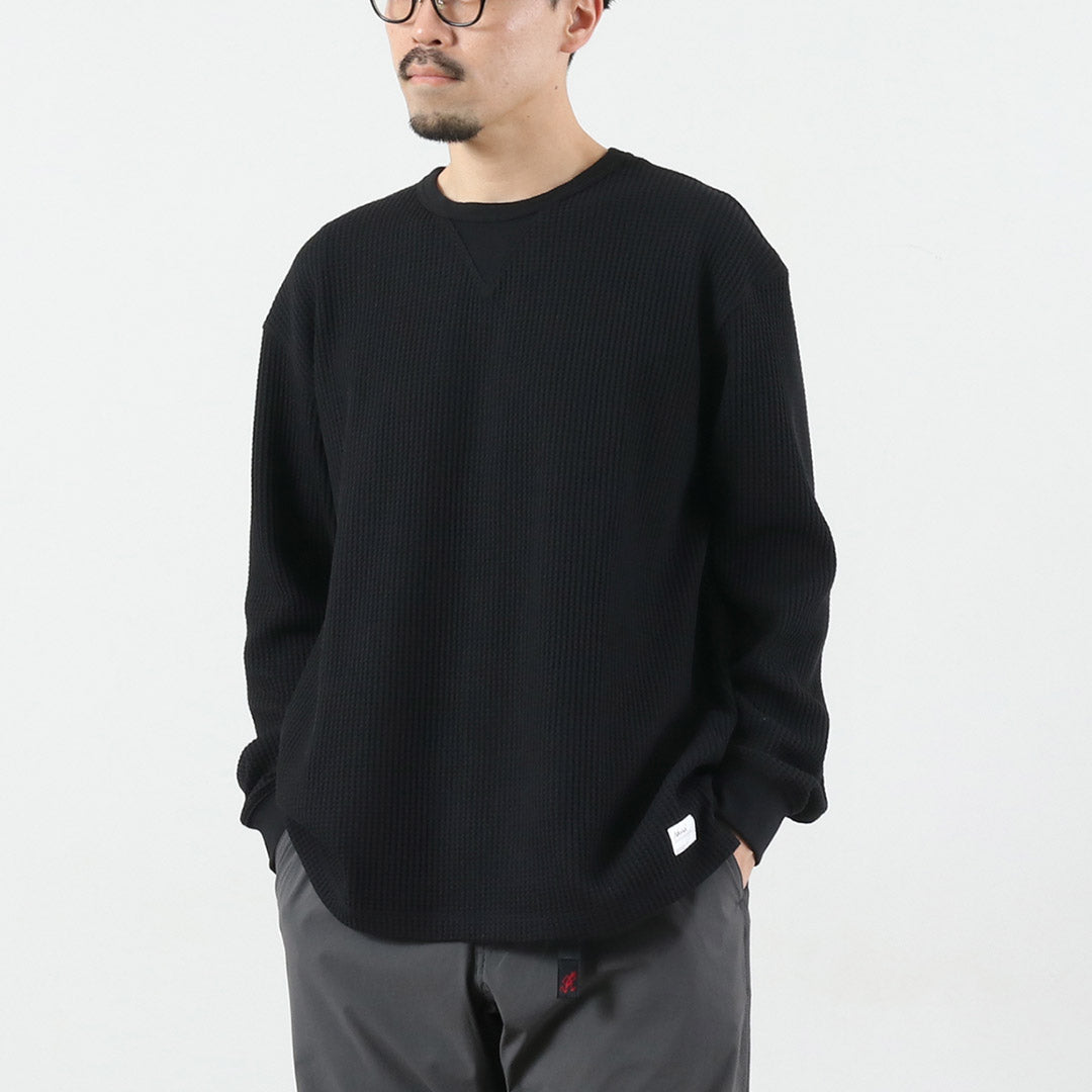 NANGA / Eco Hybrid Waffle Long Sleeve T-Shirt