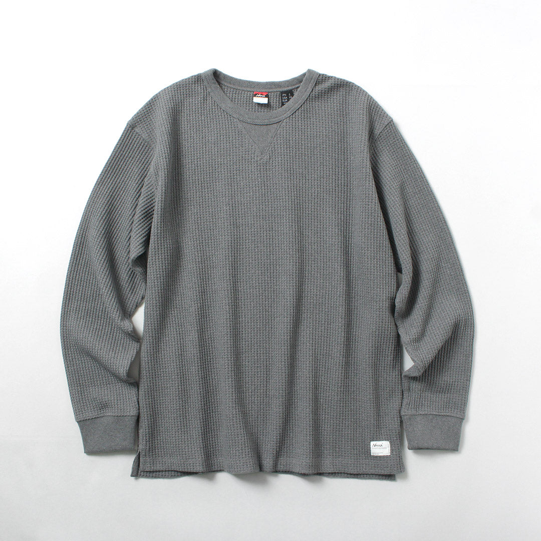 NANGA / Eco Hybrid Waffle Long Sleeve T-Shirt