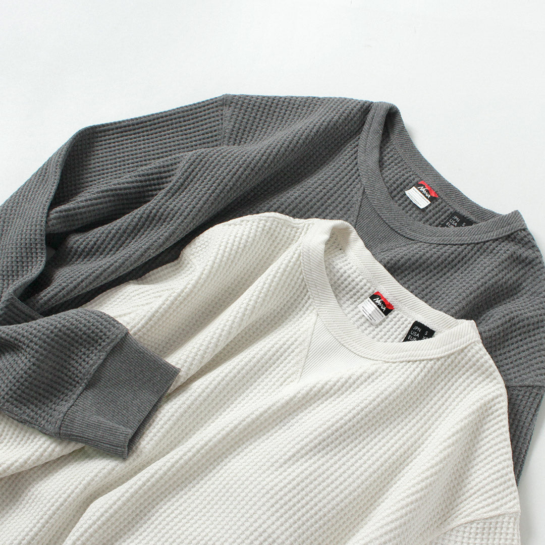 NANGA / Eco Hybrid Waffle Long Sleeve T-Shirt