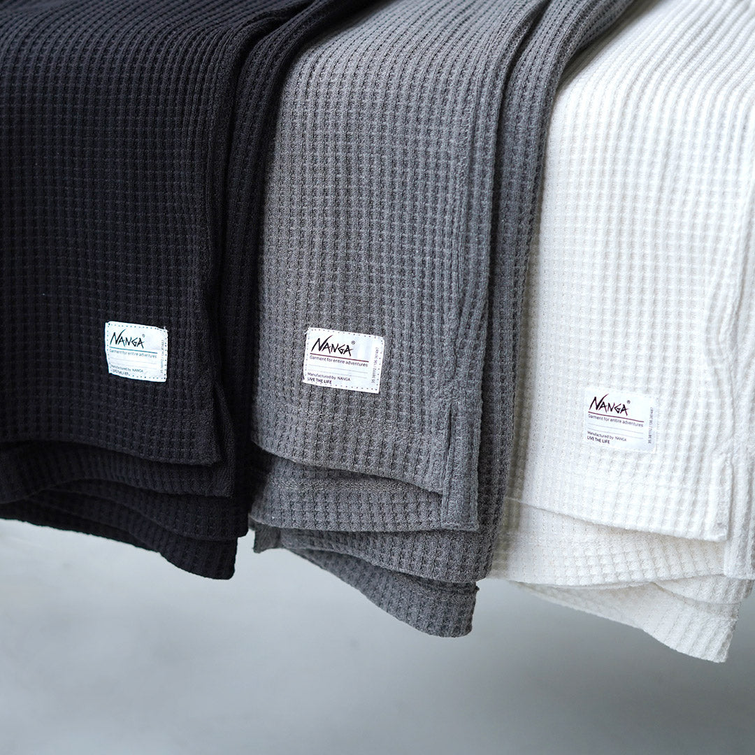 NANGA / Eco Hybrid Waffle Long Sleeve T-Shirt