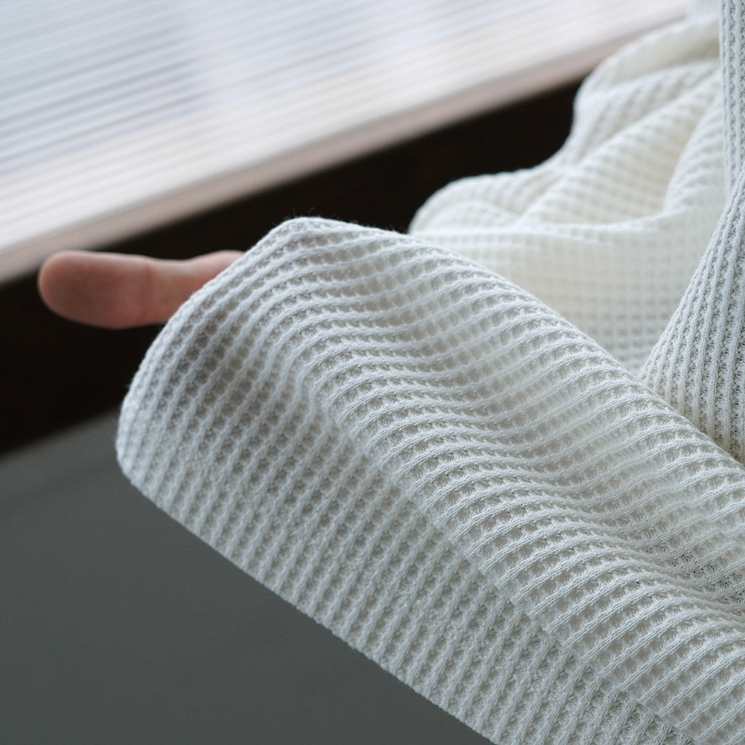 NANGA / Eco Hybrid Waffle Long Sleeve T-Shirt