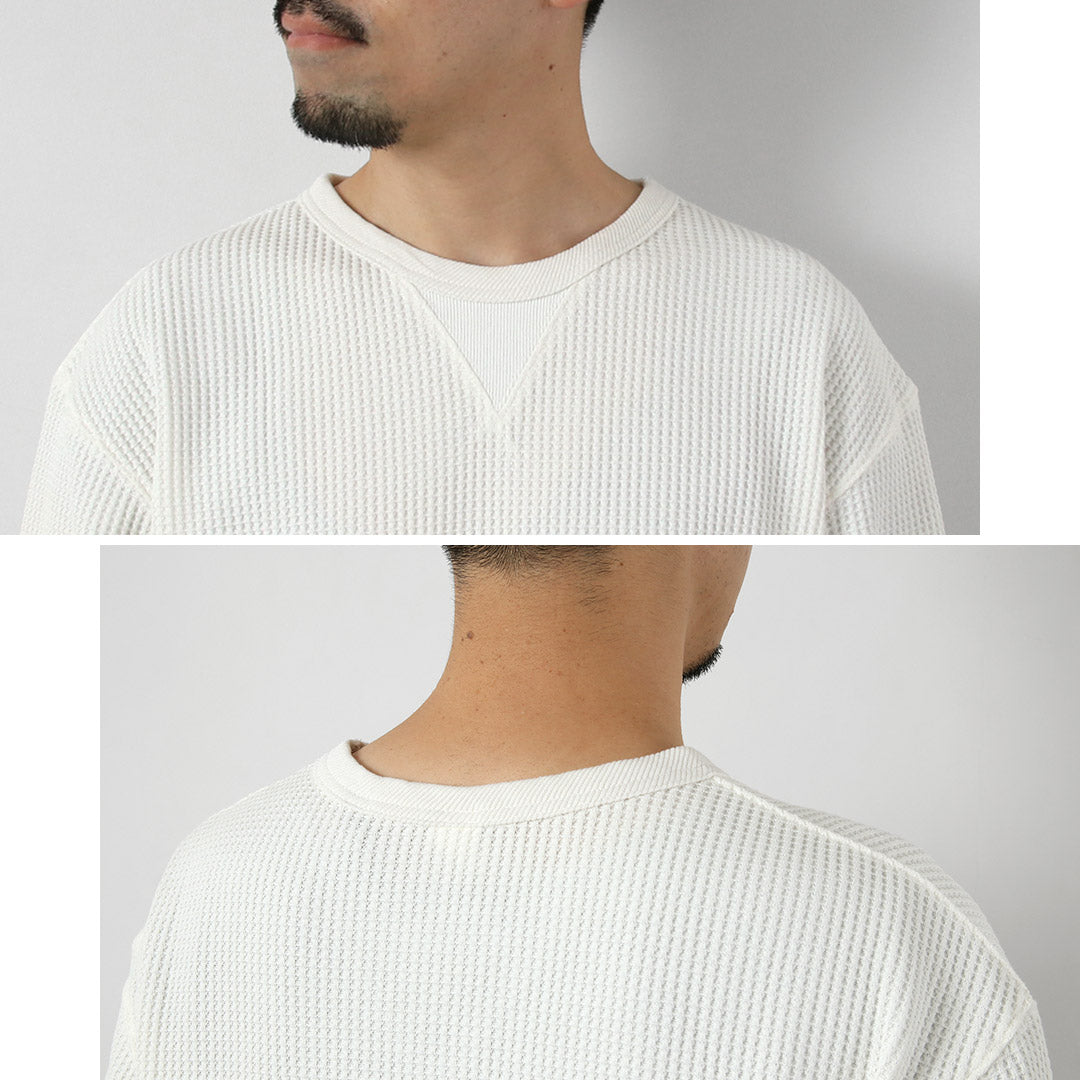 NANGA / Eco Hybrid Waffle Long Sleeve T-Shirt