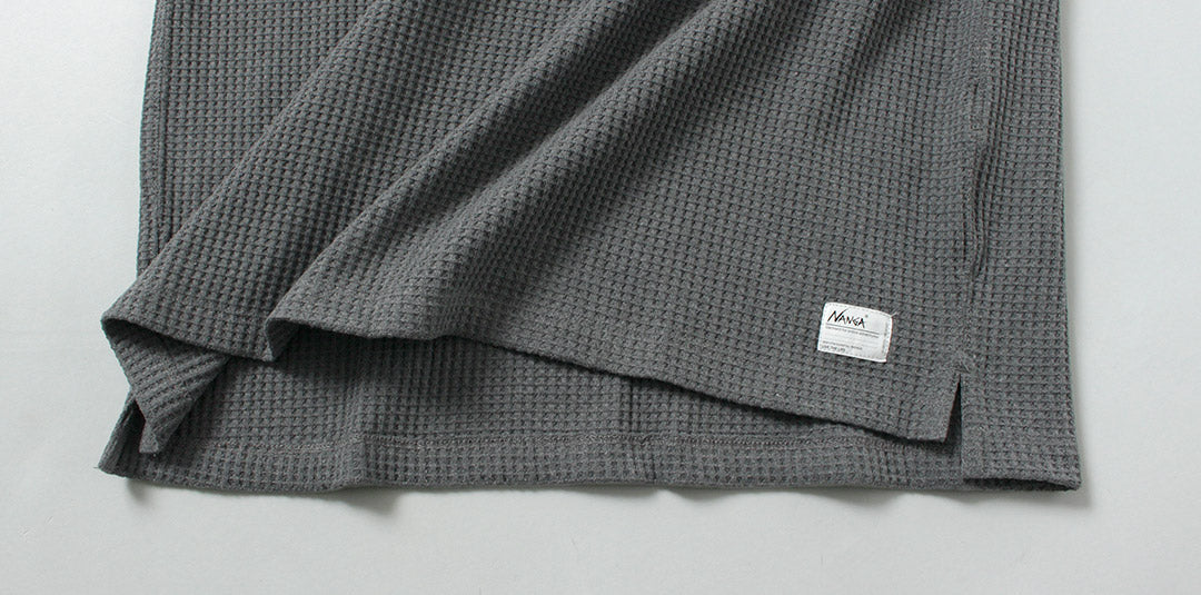 NANGA / Eco Hybrid Waffle Long Sleeve T-Shirt
