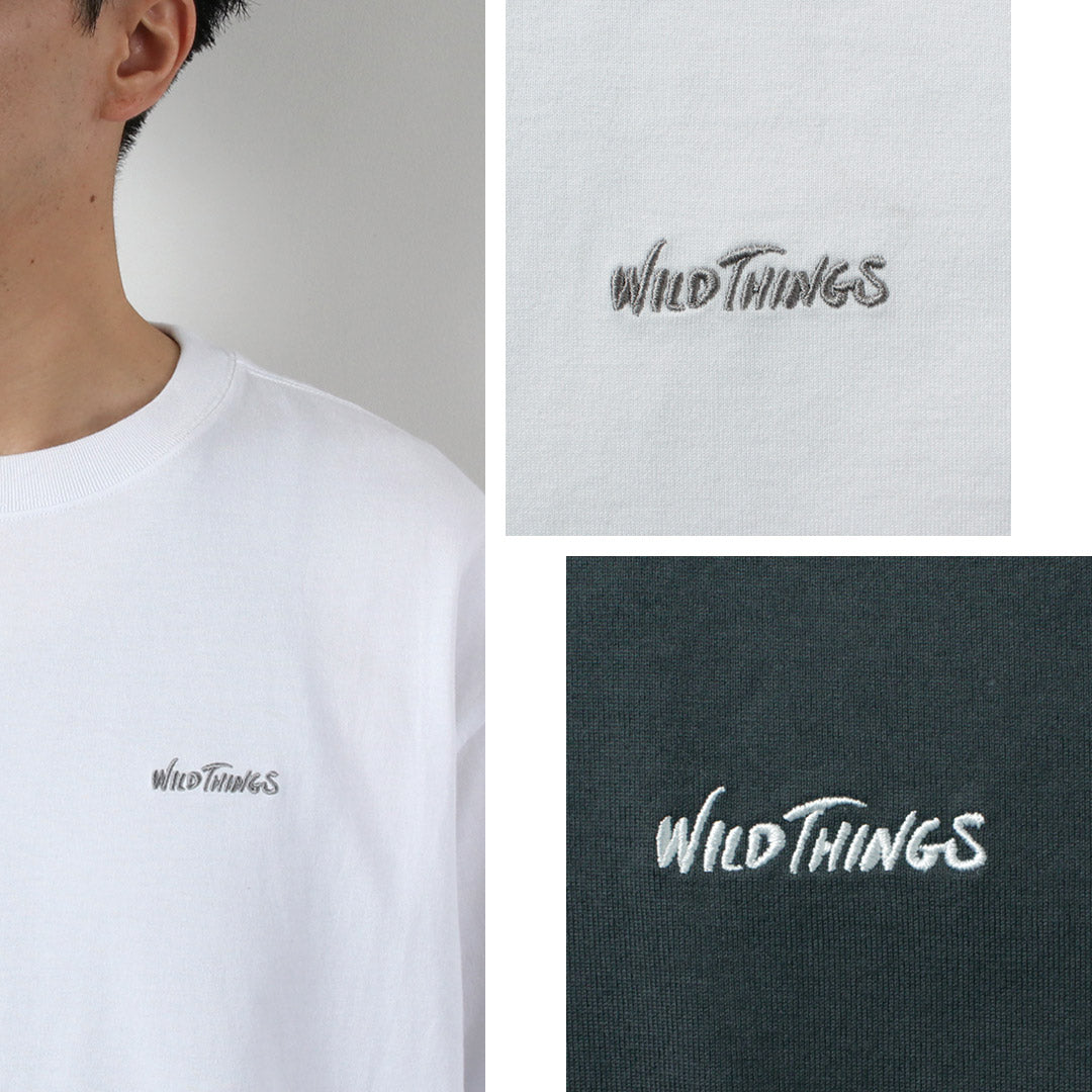 WILDTHINGS / Nowartt Howling Wolf Long Sleeve T-Shirt