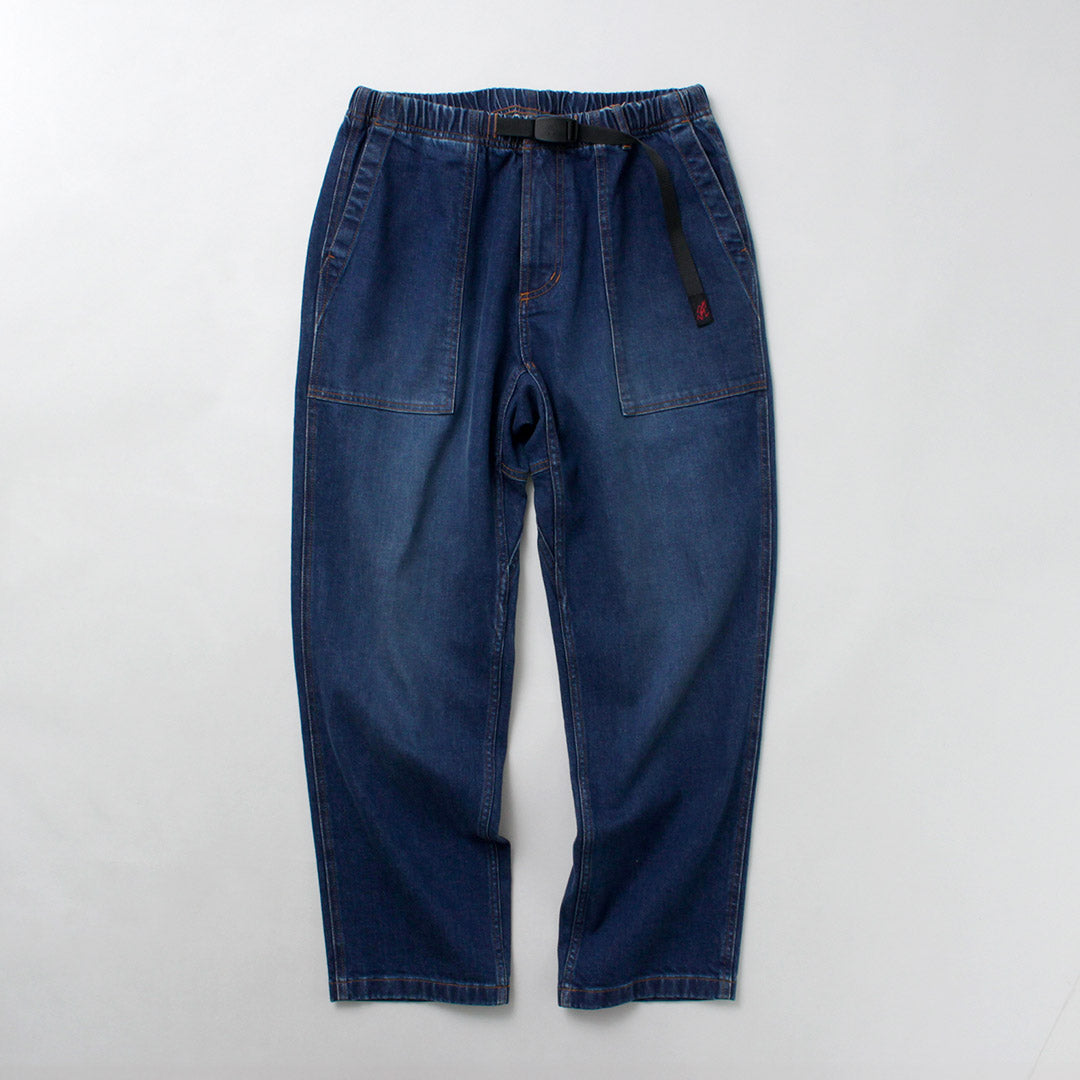 GRAMICCI / Stretch Denim Loose Tapered Ridge Pants