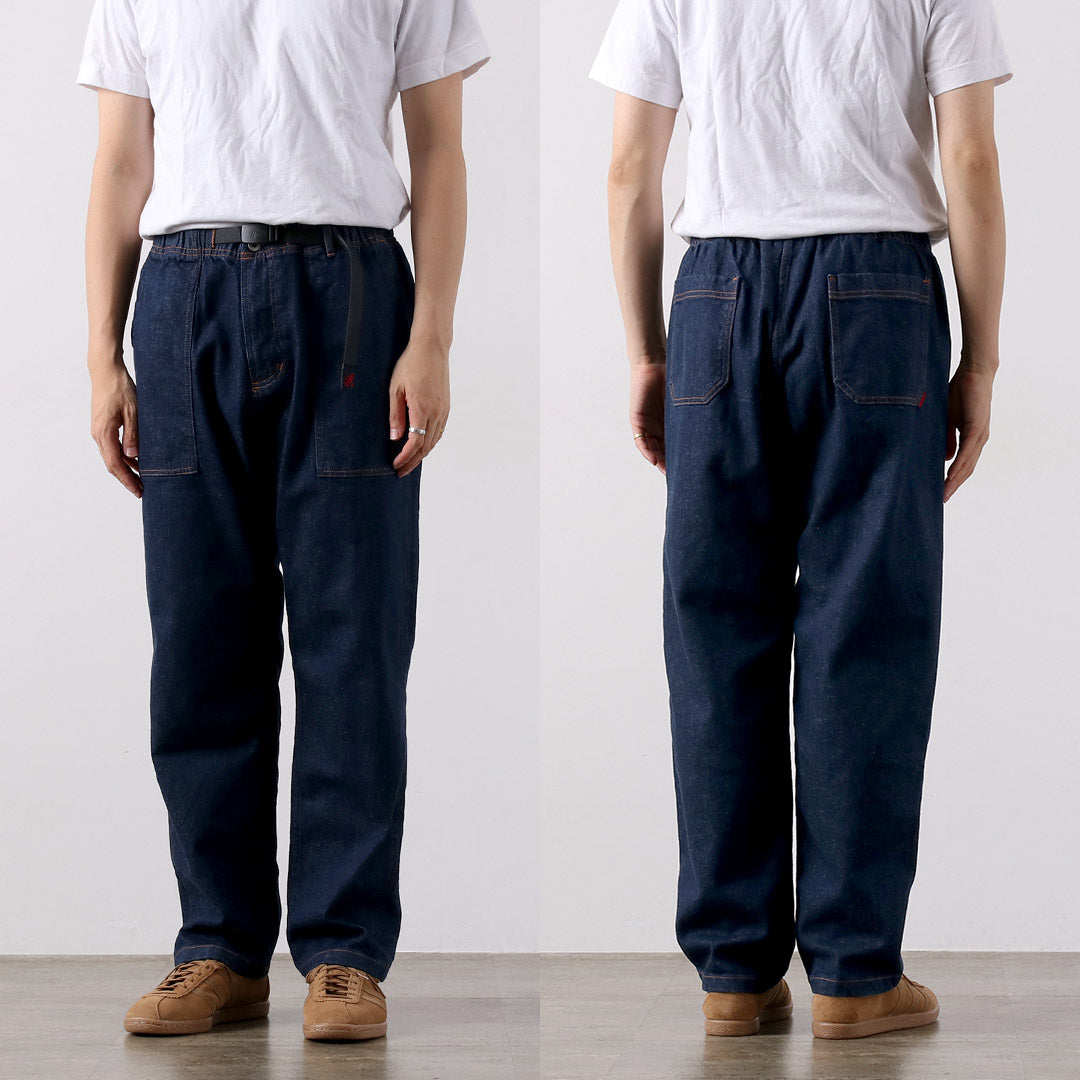 GRAMICCI / Stretch Denim Loose Tapered Ridge Pants