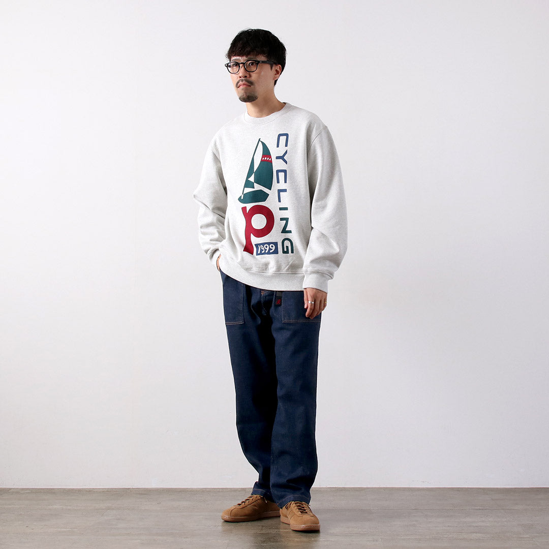 GRAMICCI / Stretch Denim Loose Tapered Ridge Pants