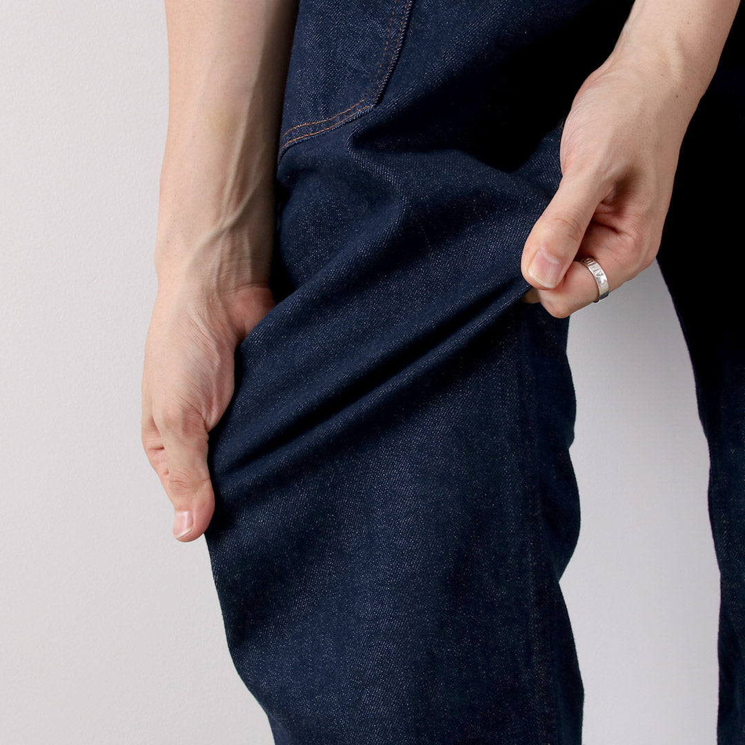GRAMICCI / Stretch Denim Loose Tapered Ridge Pants