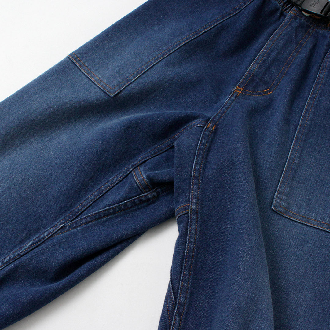 GRAMICCI / Stretch Denim Loose Tapered Ridge Pants