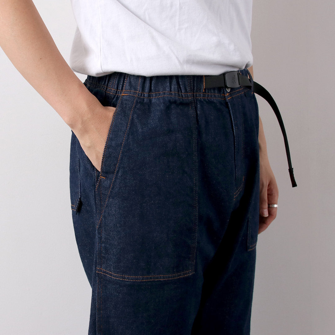 GRAMICCI / Stretch Denim Loose Tapered Ridge Pants
