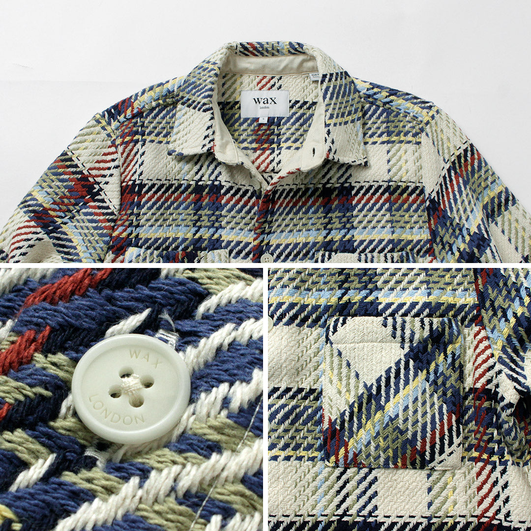 WAX LONDON / Whiting Overshirt - Check