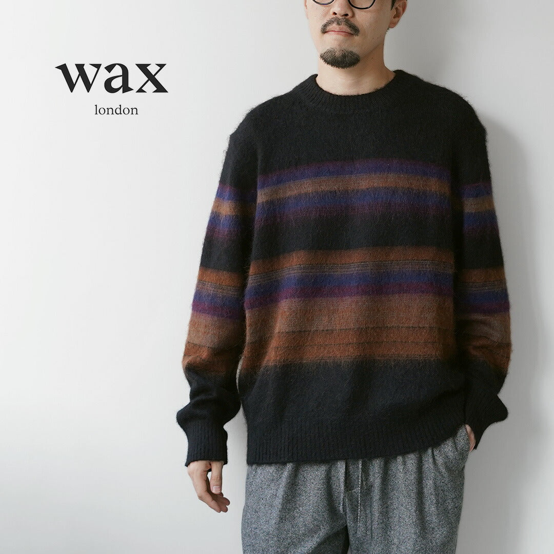 WAX LONDON / Wild Crew Knit Rayas ruborizadas