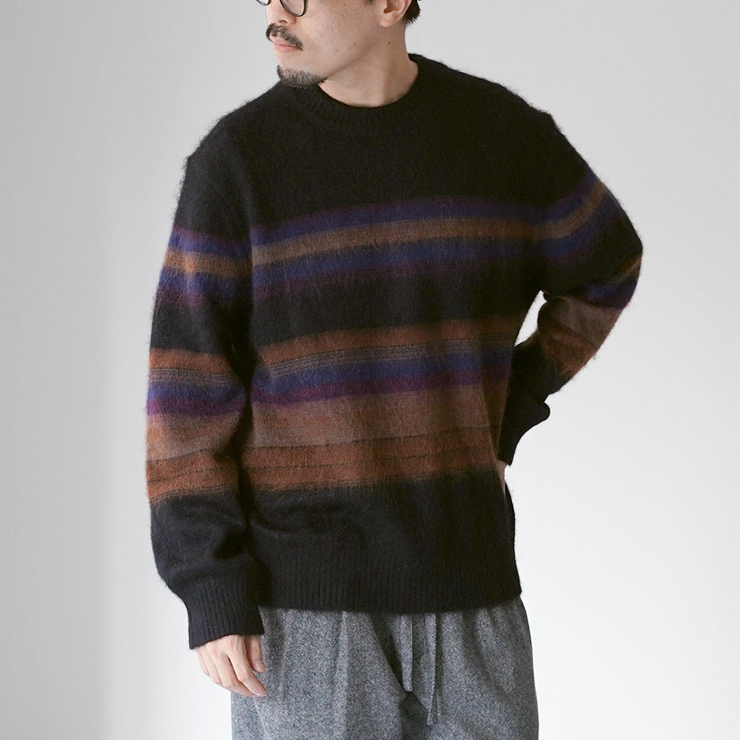 WAX LONDON / Wild Crew Knit Rayas ruborizadas