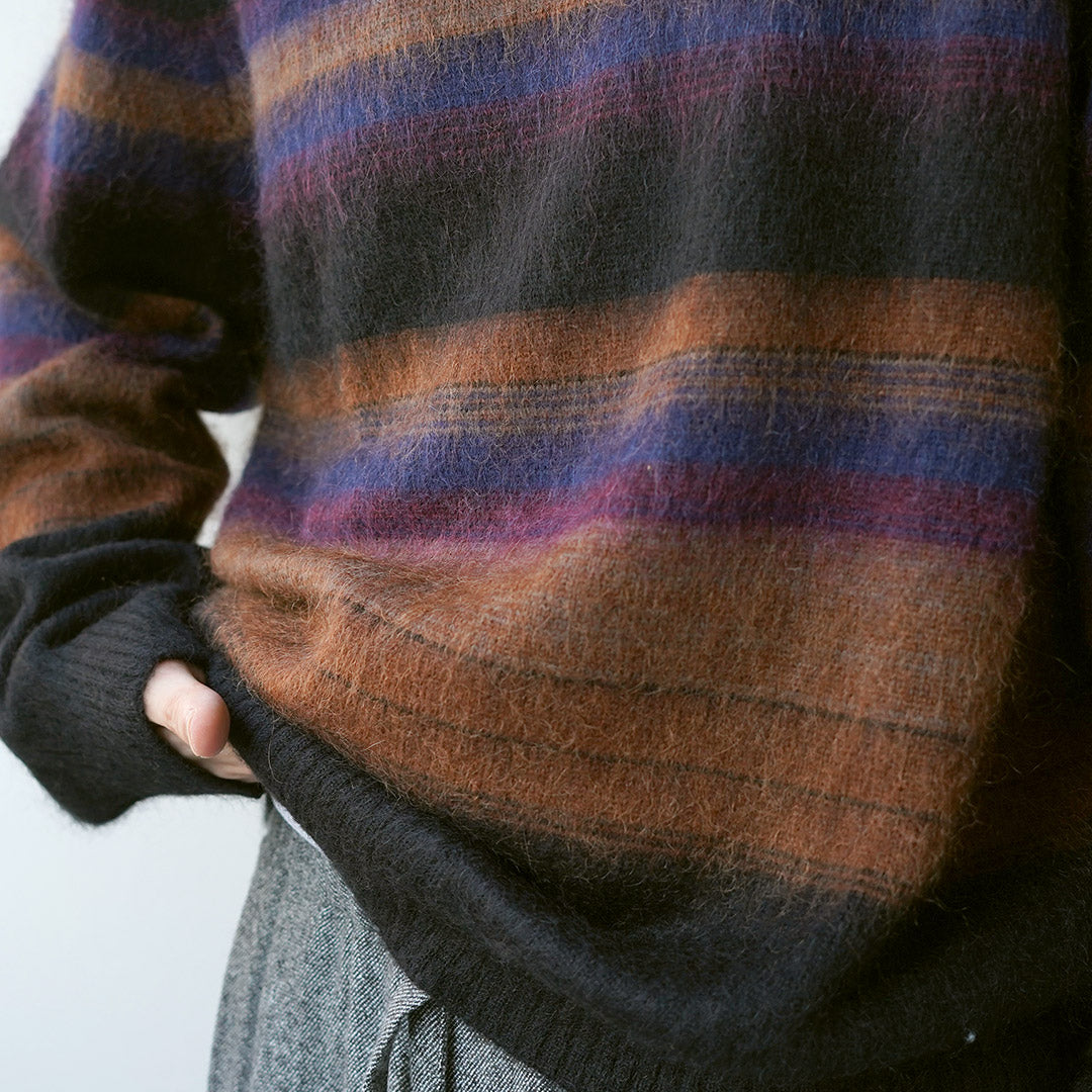 WAX LONDON / Wild Crew Knit Rayas ruborizadas