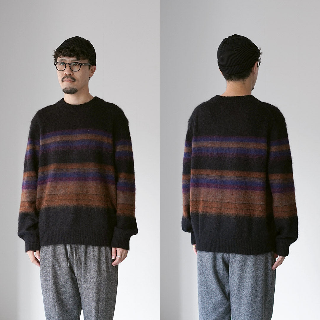 WAX LONDON / Wild Crew Knit Rayas ruborizadas