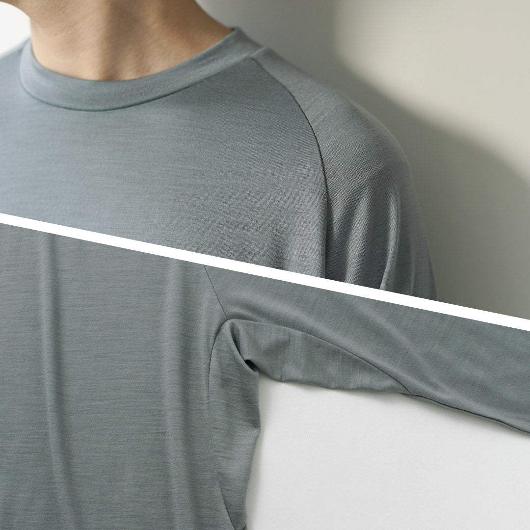 MARMOT / Merino Wool Long Sleeve T-Shirt
