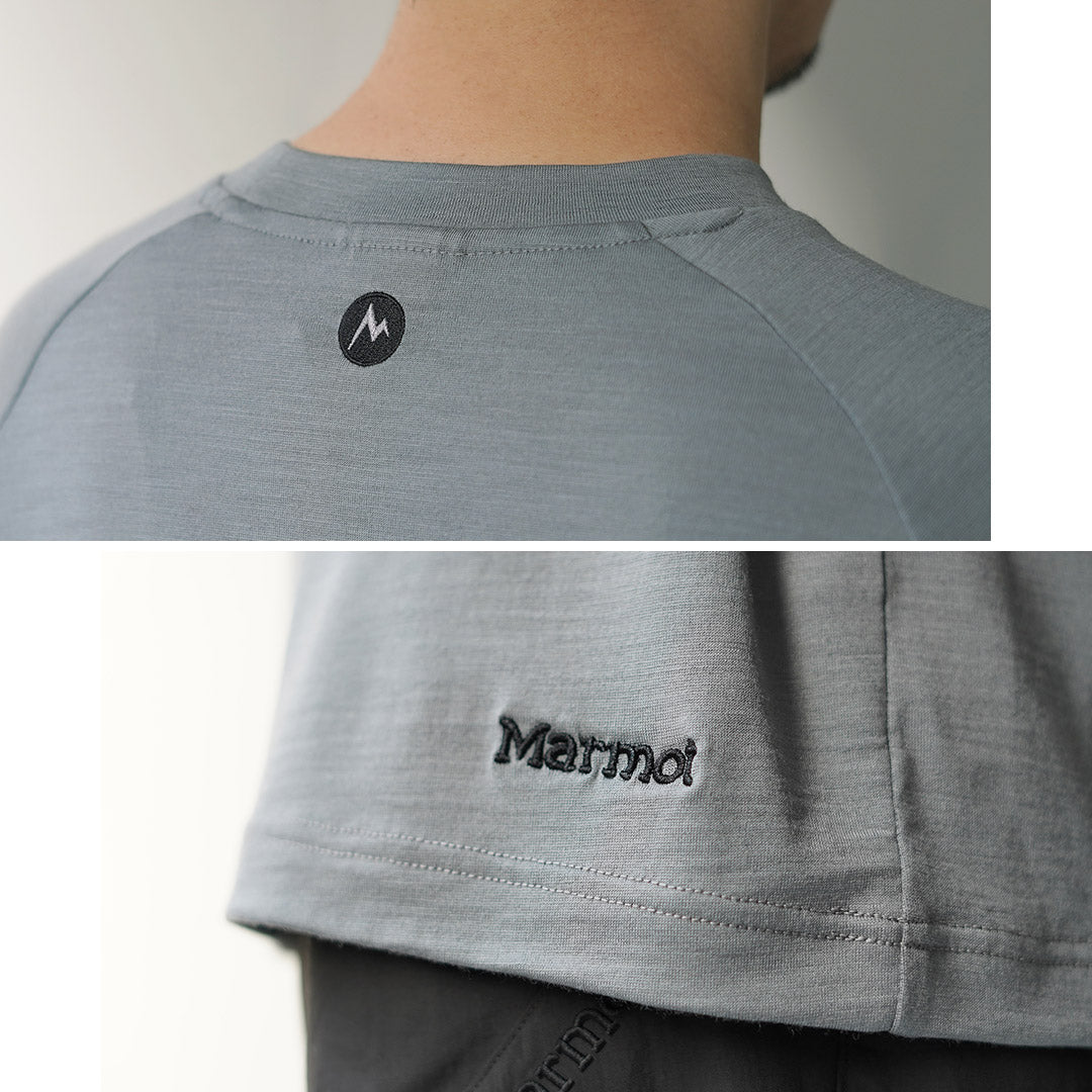 MARMOT / Merino Wool Long Sleeve T-Shirt