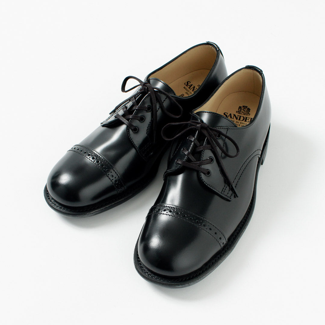 SANDERS / 1944B1 Punched Cap Derby Shoes