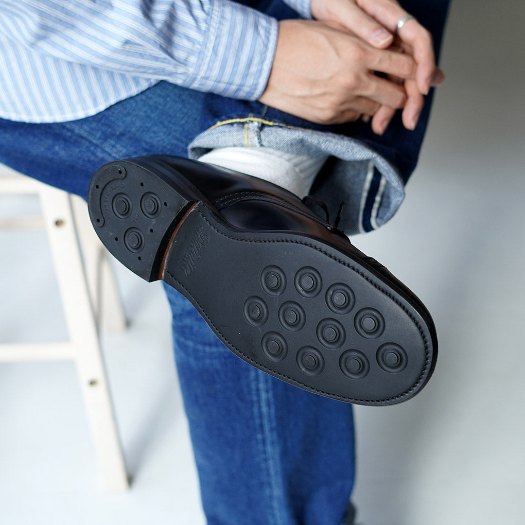 SANDERS / 1944B1 Punched Cap Derby Shoes