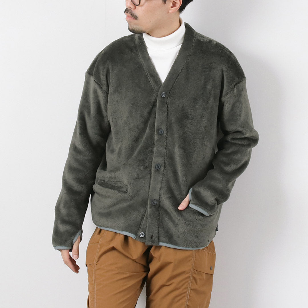 AXESQUIN / Cárdigan con botones Polartec Hi-Loft