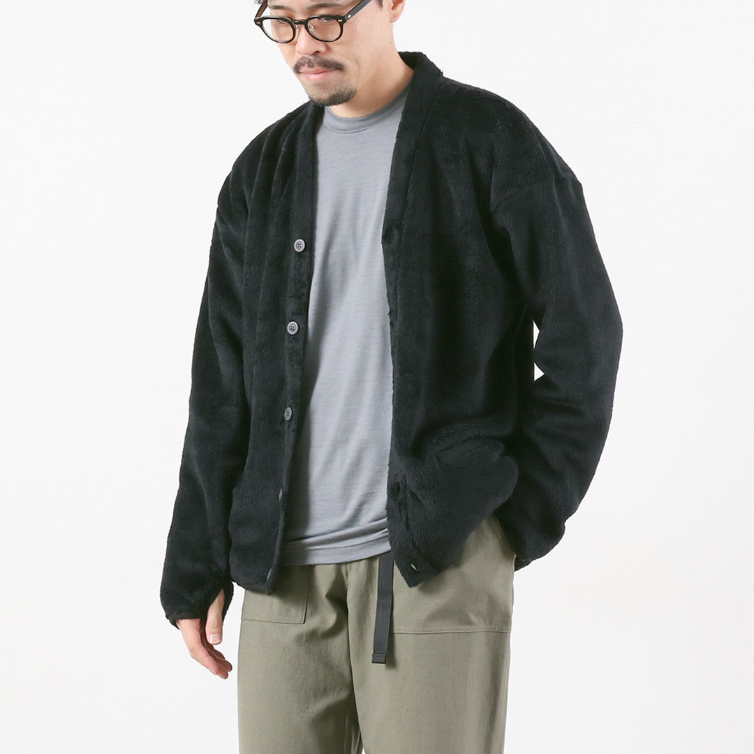 AXESQUIN / Cárdigan con botones Polartec Hi-Loft