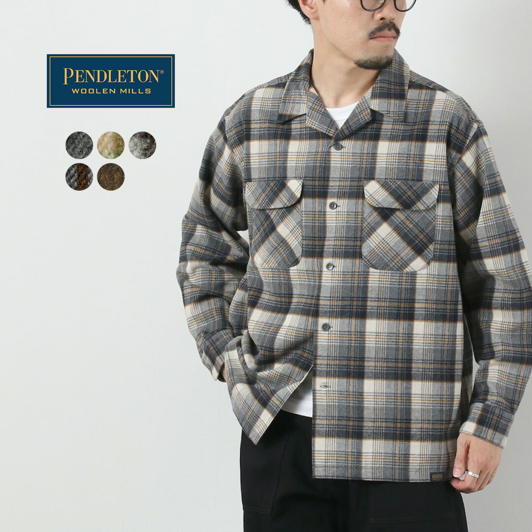 PENDLETON / Open-collared Shirt