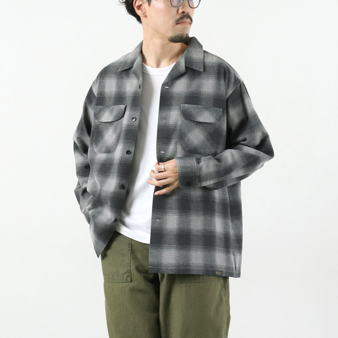 PENDLETON / Open-collared shirt