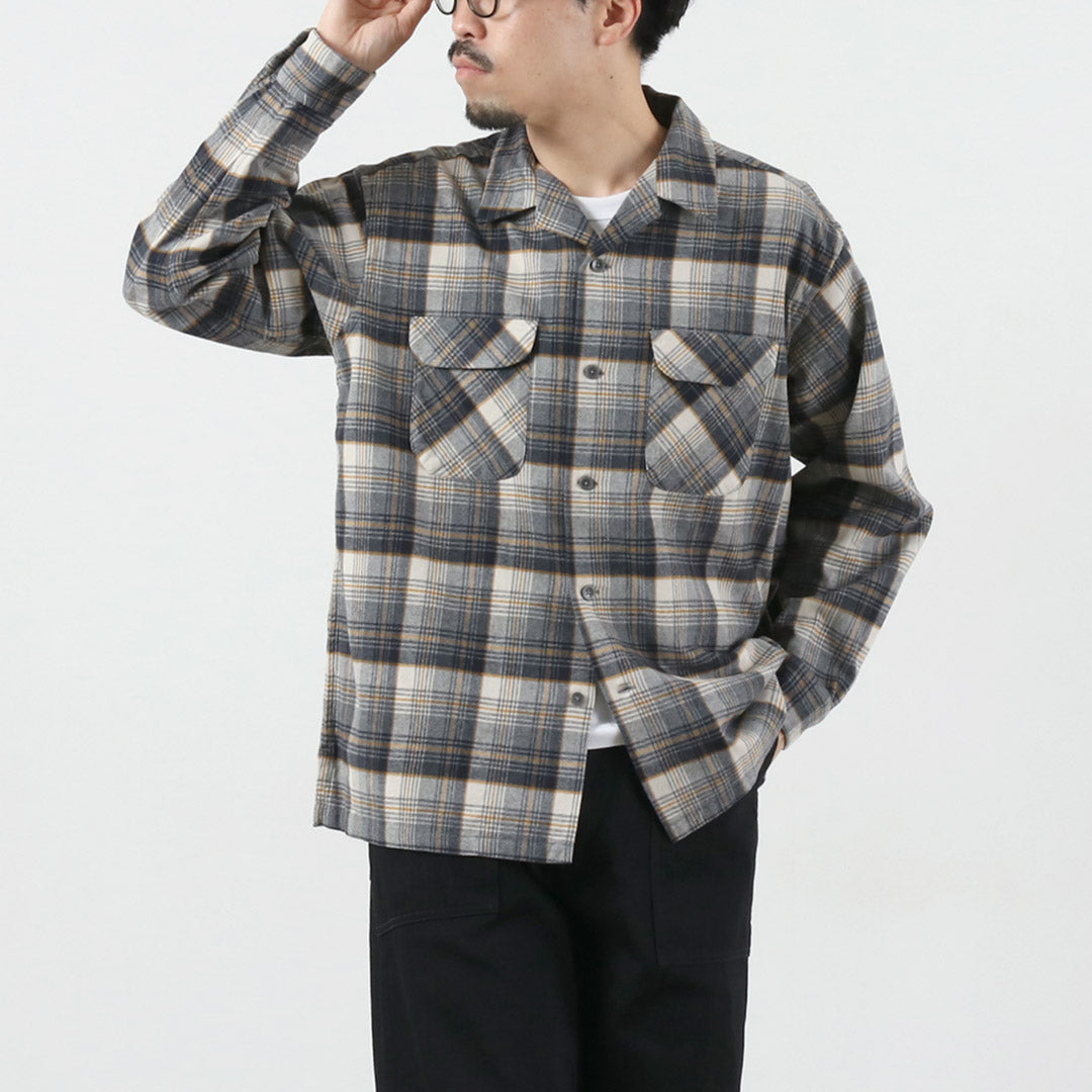 PENDLETON / Open-collared Shirt