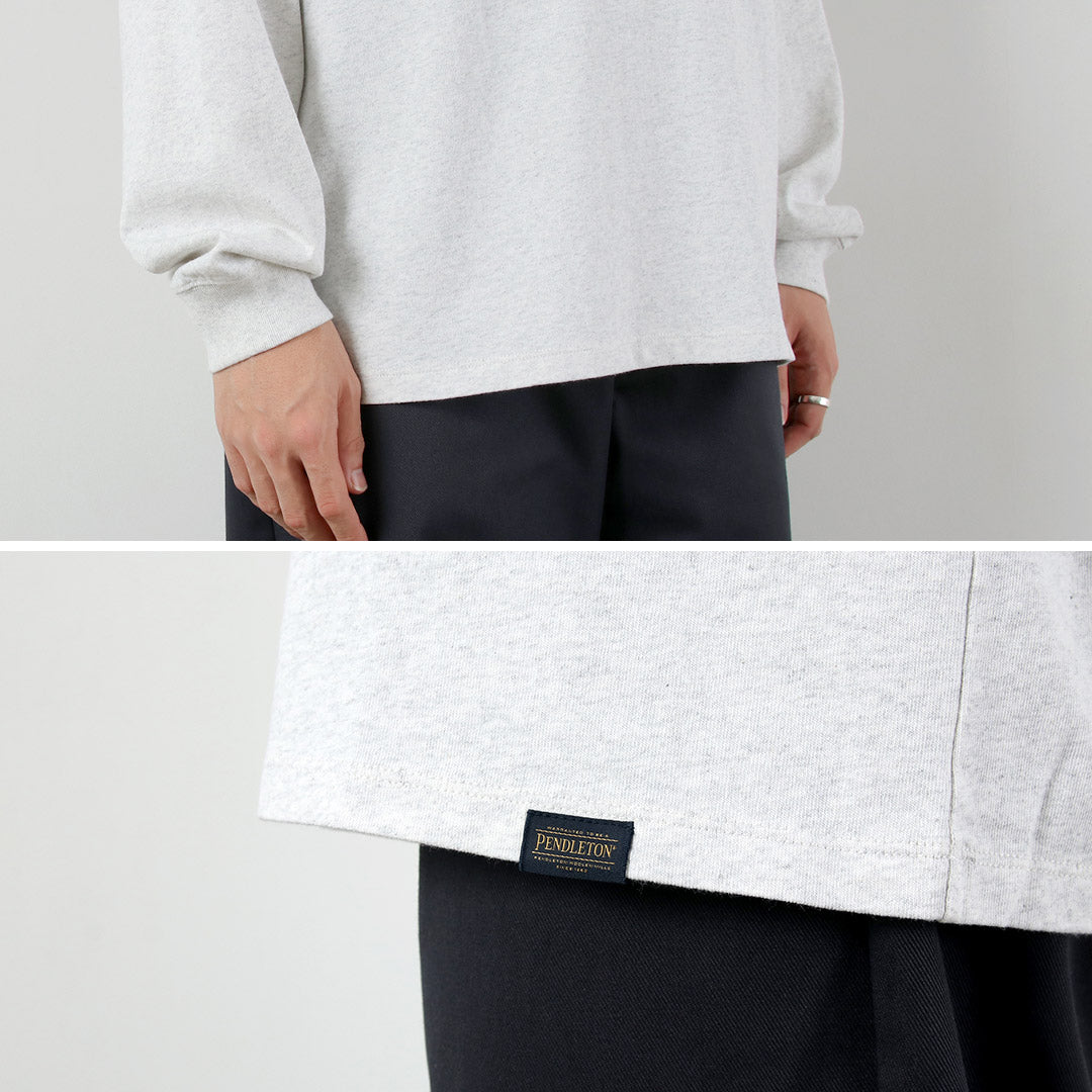 PENDLETON / Back Print Long Sleeve T-Shirt