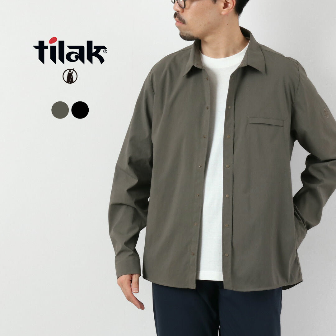 POUTNIK BY TILAK / Long Sleeve Knight Shirt