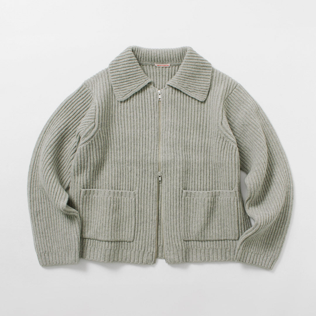 RYE TENDER / Jerome Jacket blouson croisé entièrement zippé