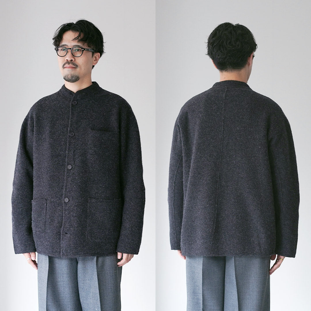 RYE TENDER / Veste en laine bouillie Gilmore