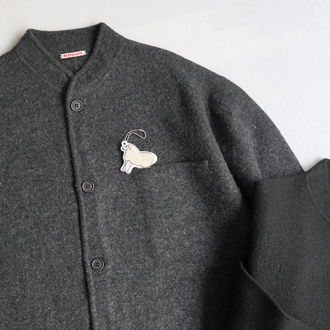 RYE TENDER / Veste en laine bouillie Gilmore