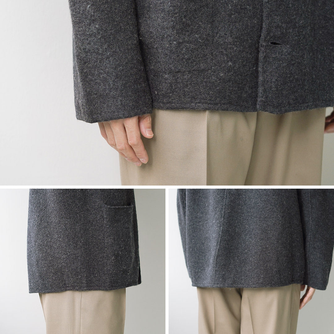 RYE TENDER / Veste en laine bouillie Gilmore