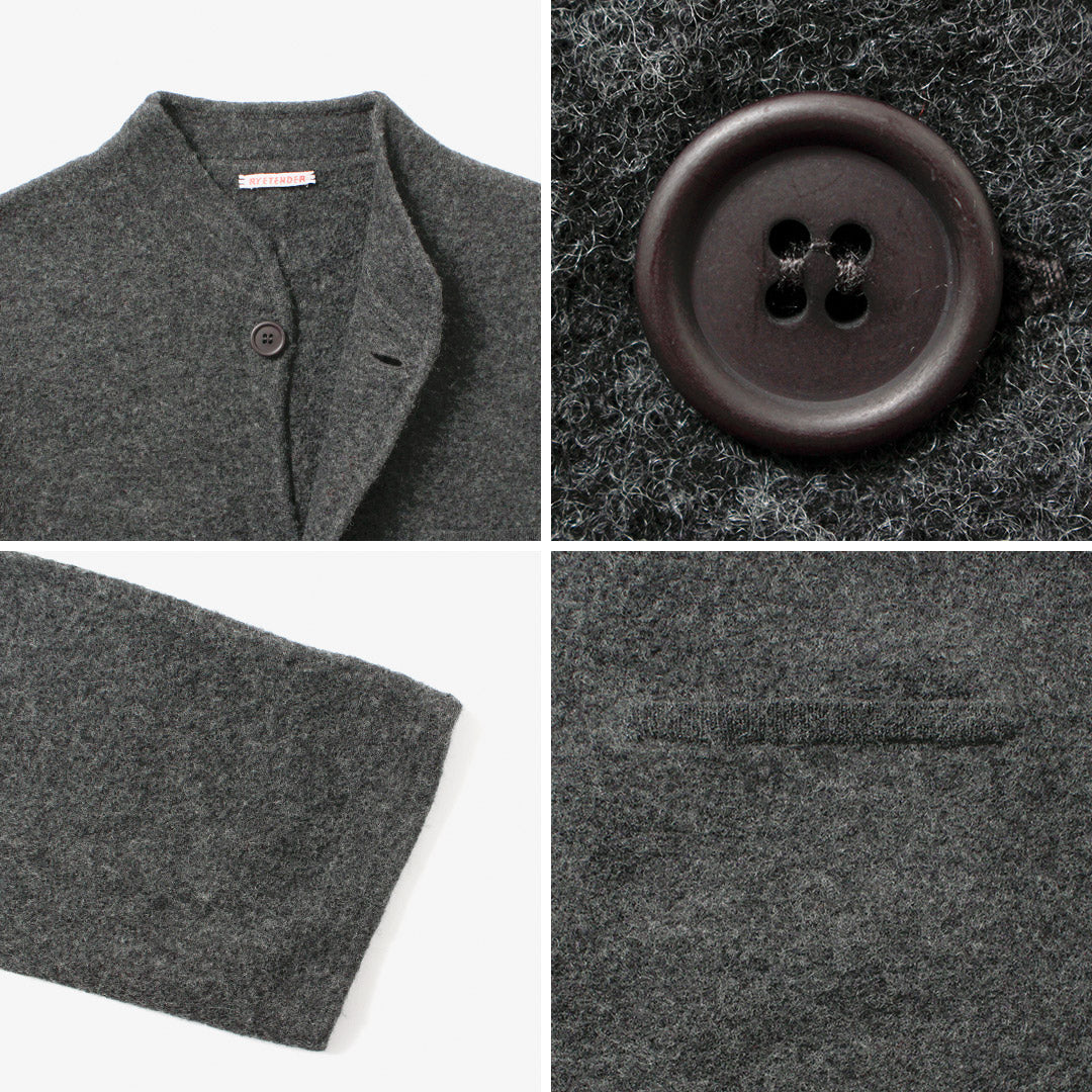 RYE TENDER / Veste en laine bouillie Gilmore