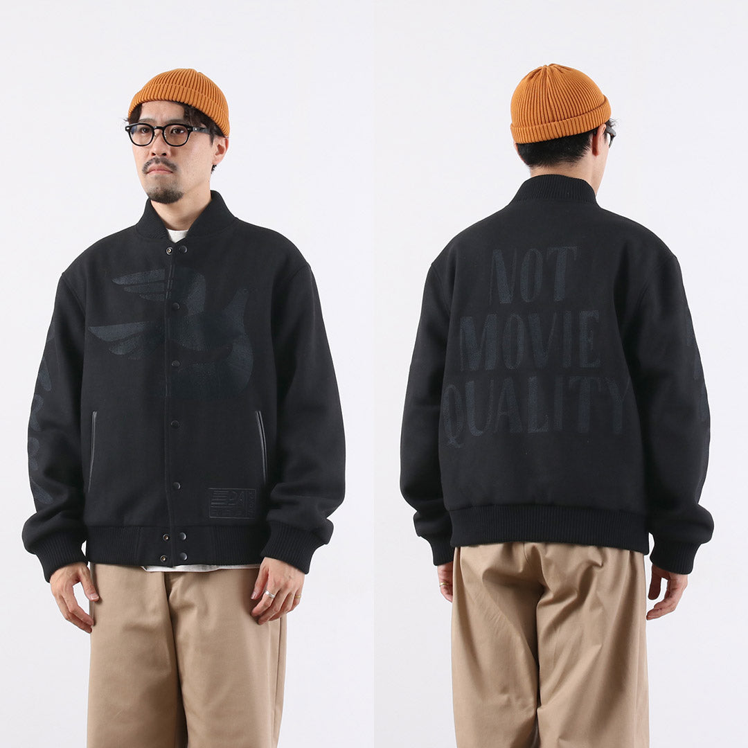 BY PARRA / Not Movie Quality Varsity Jacket