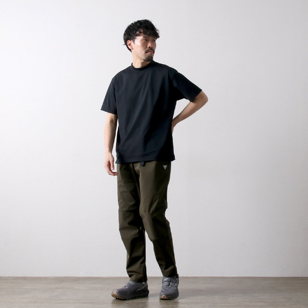 RAG / Soft Cool Mock Neck Short Sleeve T-Shirt