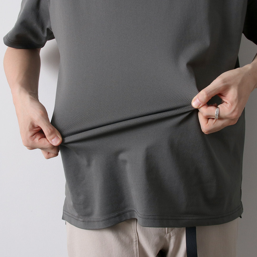RAG / Soft Cool Mock Neck Short Sleeve T-Shirt