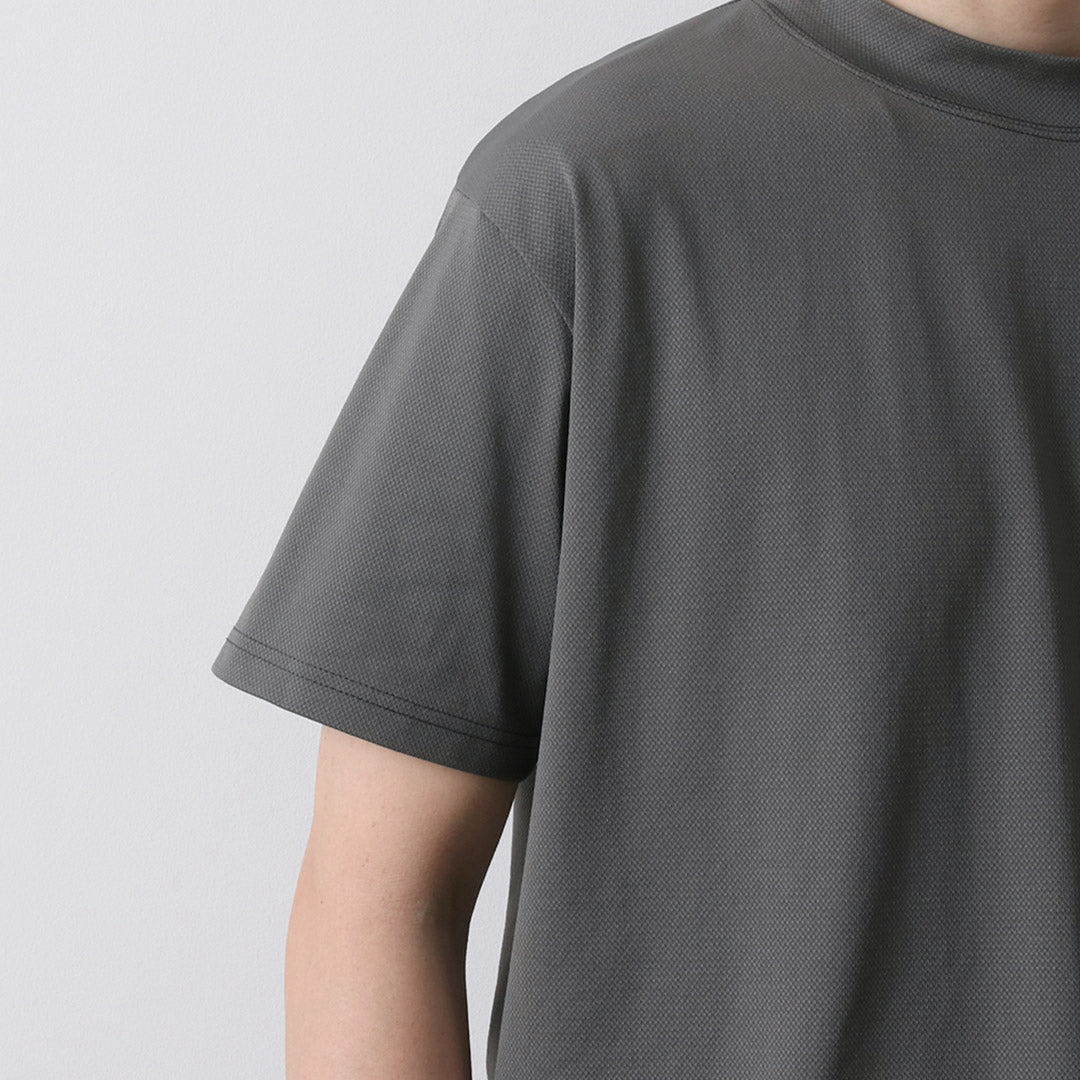 RAG / Soft Cool Mock Neck Short Sleeve T-Shirt