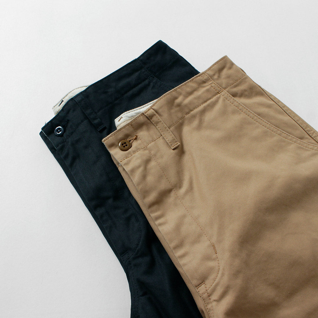 JAPAN BLUE JEANS / Premium High Count Wide Chino Pants