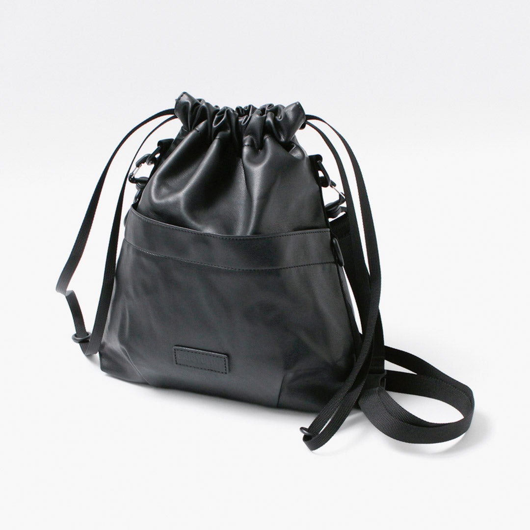 BAICYCLON BY BAGJACK / BCL-114 抽绳包，合成皮革