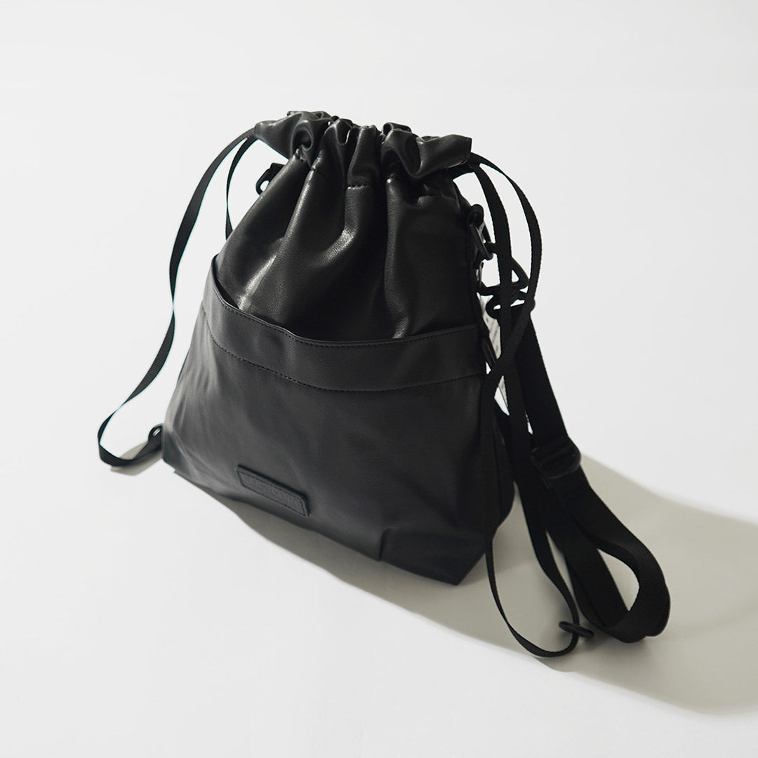 BAICYCLON BY BAGJACK / BCL-114 抽绳包，合成皮革