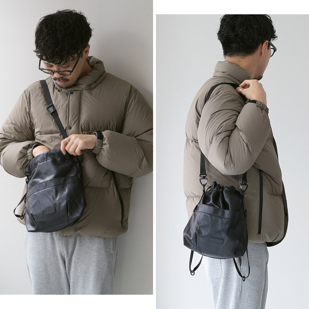 BAICYCLON BY BAGJACK / BCL-114 抽绳包，合成皮革