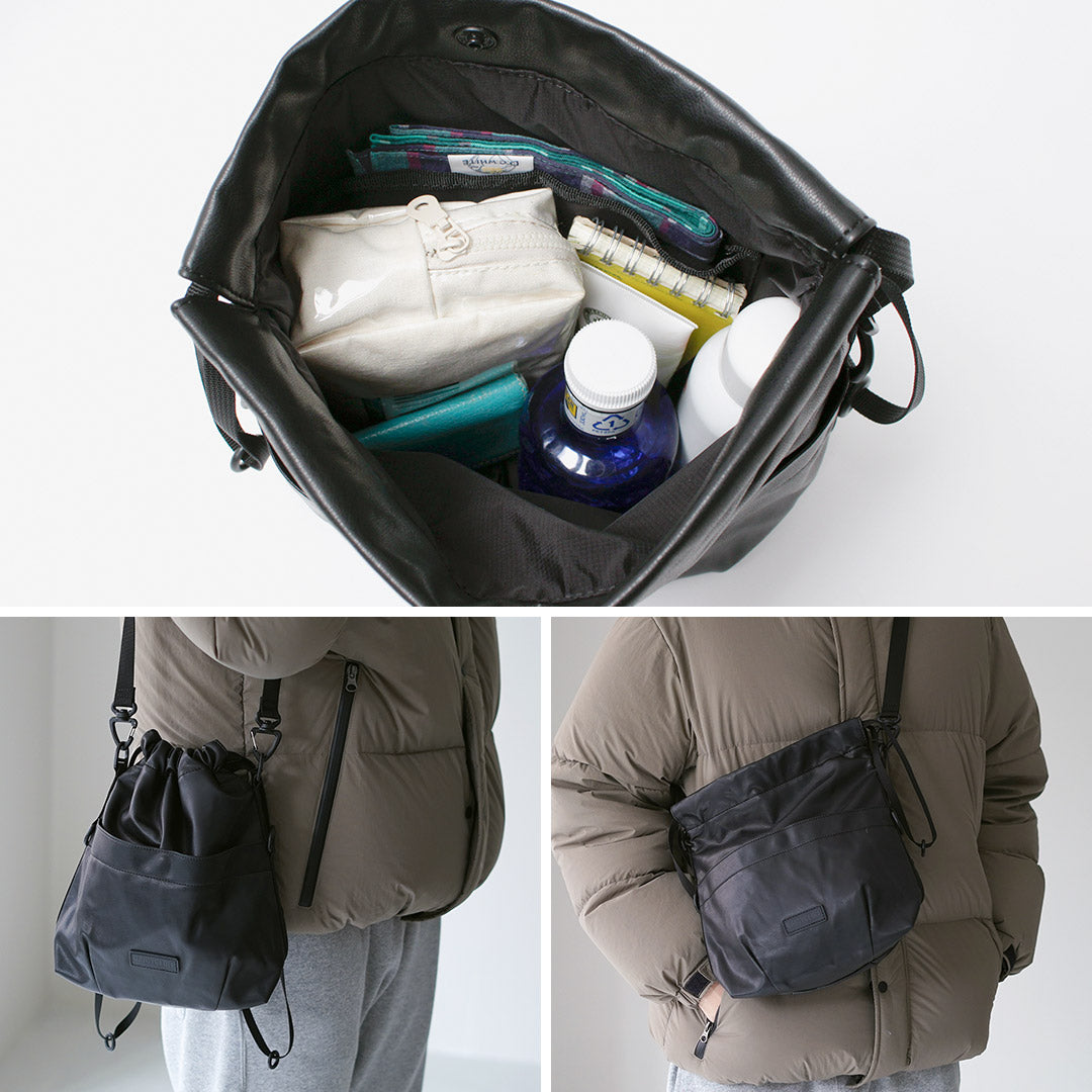 BAICYCLON BY BAGJACK / BCL-114 抽绳包，合成皮革