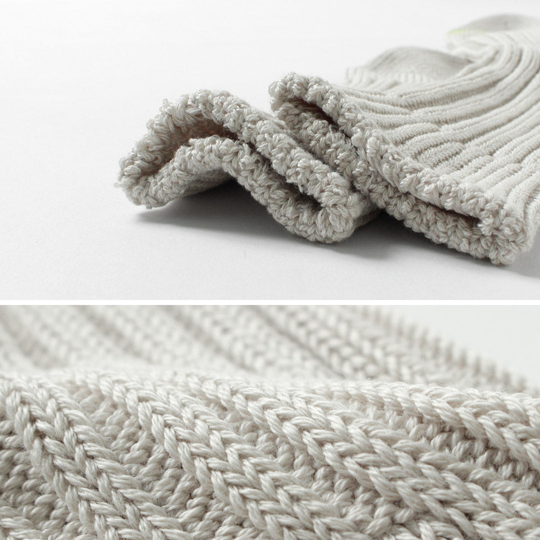 ROTOTO / Chunky Rib Crew Socks